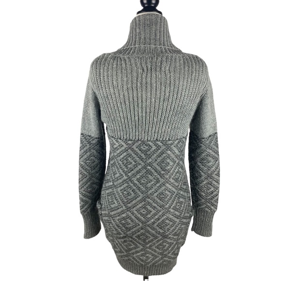 Monk & Lou Shawl Collar Alpaca Mix Cardigan with Zipper Size XS - Picture 7 of 16